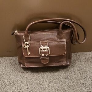 Vintage Y2k Fossil Leather Bag